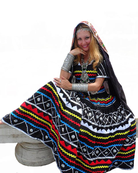 kaalbeliya dance costume