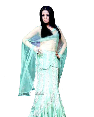 Sea Green Bollywood Lehnga