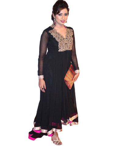 Designer Black Party wear Suit