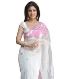 Designer White Shilpa Saree