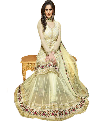 Zarine Golden Lahenga