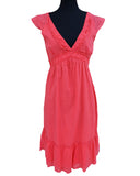 Summer Red Designer  Dress