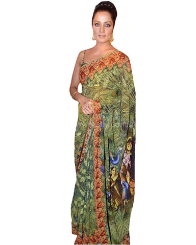Bollywood Green Saree