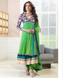 Bipasha Basu Green Elegant Designer Suit