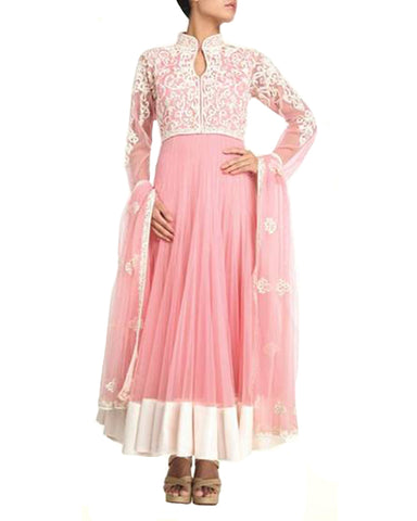 Designer Baby Pink Suit