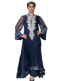 Pakistani Blue Designer Suit