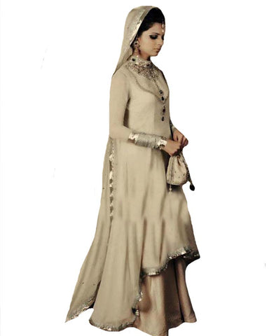 Pakistani Peach Designer Suit
