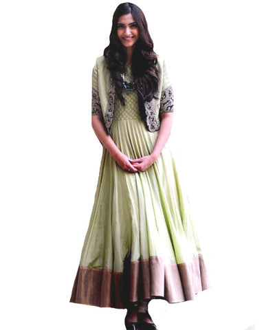 Pakistani Light Green Suit