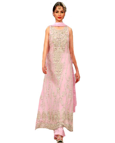 Pakistani Baby Pink Designer Suit