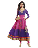 Designer Purple and Pink Suit