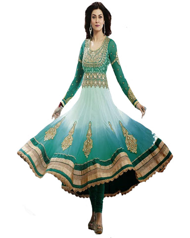 Designer Blue Shaded Suit