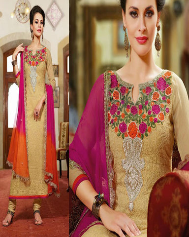 Designer Multi Colored Suit