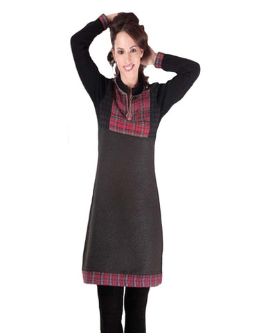 Woolen Grey Color Kurti