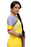 Sonakshi Sinha Yellow Bollywood Saree in Dabang-2