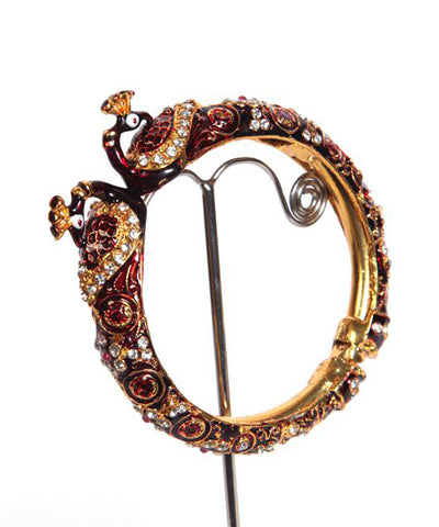 Peacock Designer maroon Color Bracelet