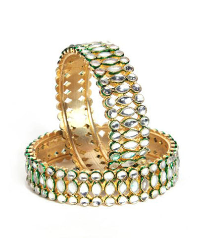 Designer Three Line Bangles Set