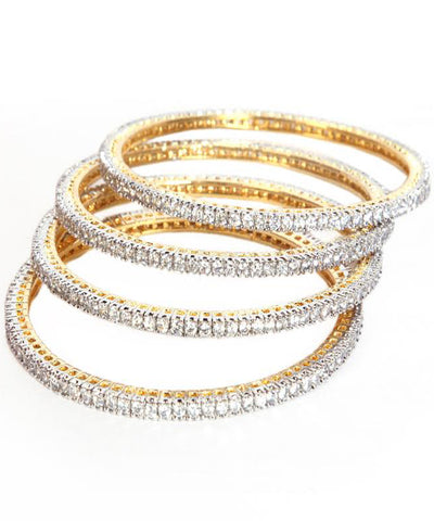 Designer Four Pair Bangles Set