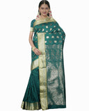 Green Color Dharmavaram Saree