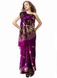 Purple Color Bandhni Saree