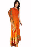 Orange Color Bandhni Saree