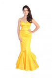 Bollywood Celebrity in Yellow Long Dress