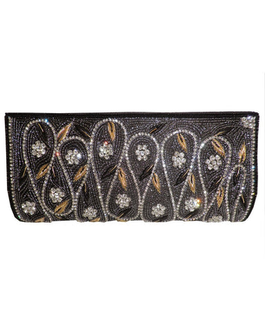 Designer Grey Color Clutch Purse