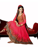 Gorgeous Deep Peach Anarkali Suit