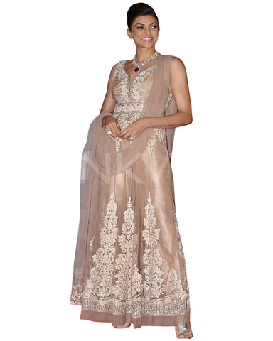 Sushmita Fawn Color Salwar Suit