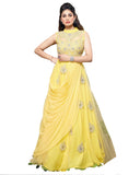 Ethnic Yellow Gown