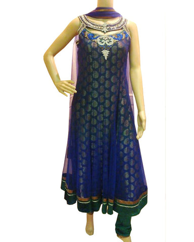 Designer Blue Salwar Suit