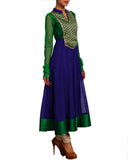 Designer Blue/Green Salwar Suit