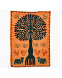Elegant Handcrafted Cloth Tree Wall Hanging