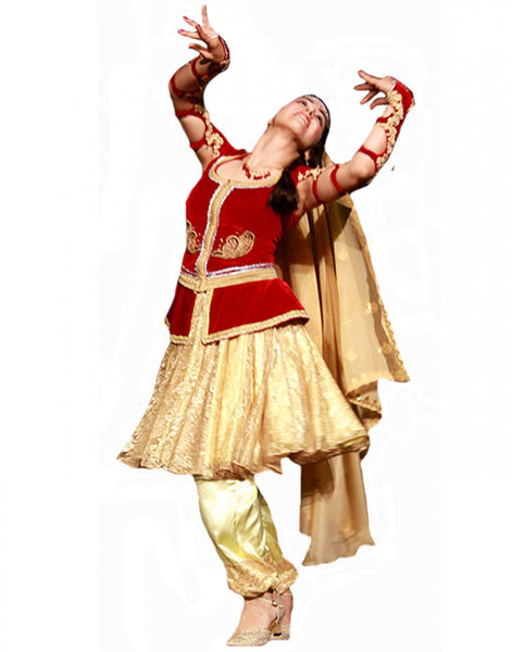 Golden/Red Dance Costume