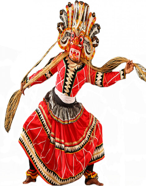 Red Color Dance Costume