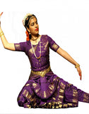 Bharatnatyam Blue Dance Dress