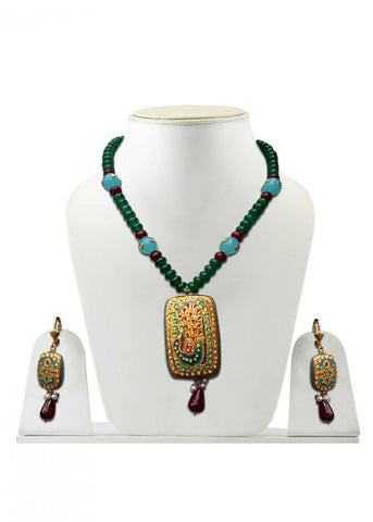 Tanjore Painting Pendant Set