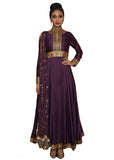 Designer purple Salwar Suit