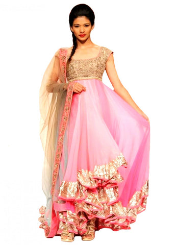 Pink Lengha Dress