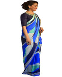 Madhuri Dixit Weightless Printed Saree