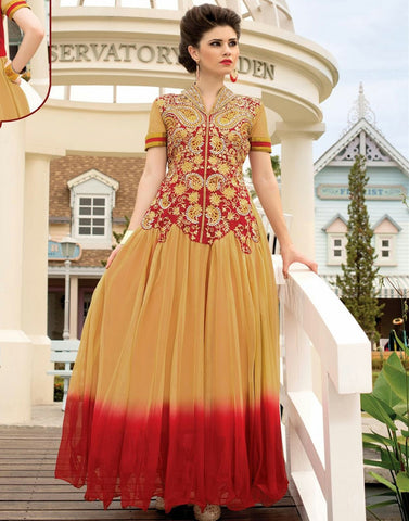 Designer Red Gown