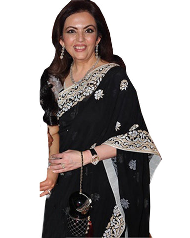 Designer Nita Black Saree