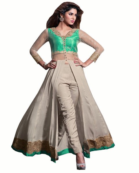 Designer Silk Salwar Suit