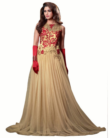 Designer Net Gown