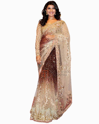 Nirmit Kaur In Party Wear Saree