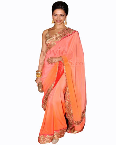 Deepika Padukone Silk Saree