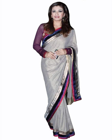 Ravina Tandon Silk Saree