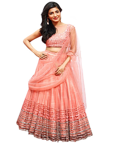 Shruti Hassan Designer Lehenga