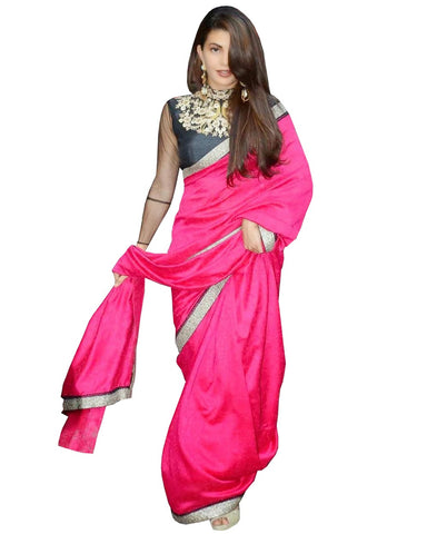 Jacqueline Pink Designer Saree