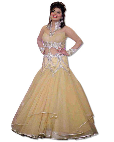 GOLD EMBROIDERED GOWN