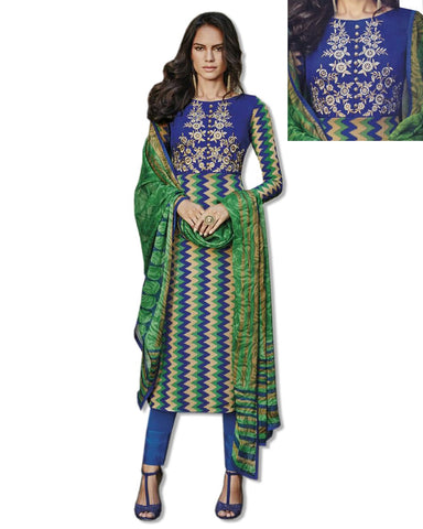 GEORGETTE EMBROIDERED LEMON SUIT